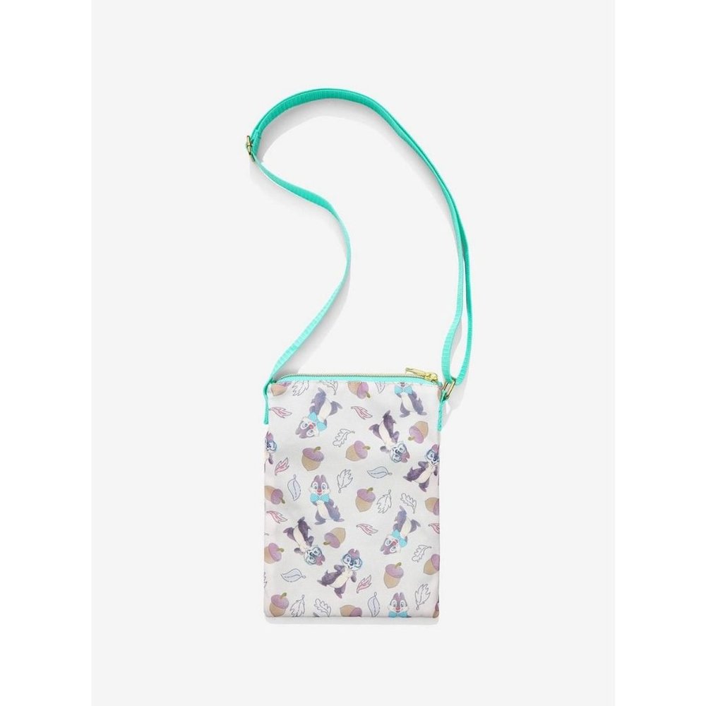 LOUNGEFLY Disney Chip and Dale Crossbody Bag NEW - Picture 2 of 3